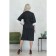 Female dress, size 46, black color