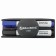 Set for Magnetic-Marker board Brauberg, 2 markers 5.0 mm black and blue, magnetic eraser