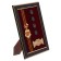 Panel souvenir "Remember, proud and honor" with coins