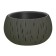 Sandy Bowl Kashpo, 2 subjects: internal and outer capacitance, 9 l, color gray color