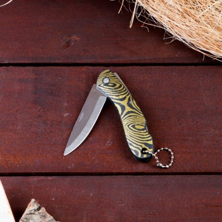 Curders' knife "elk" blade chrome 6.5cm, with a latch, 15.5 cm, mix-1
