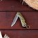 Curders' knife "elk" blade chrome 6.5cm, with a latch, 15.5 cm, mix