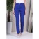 Female trousers, size 42, blue color