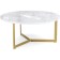 D-700 coffee table aurum metal, gold 70x70x33 cm