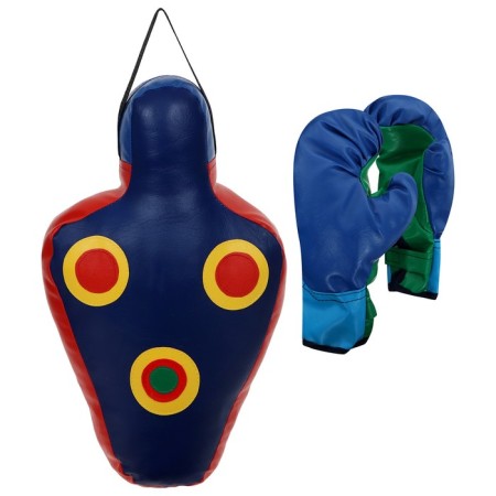 Set of Boxing Children's Ideal "Assigned Blow": gloves, pear, color mix-5