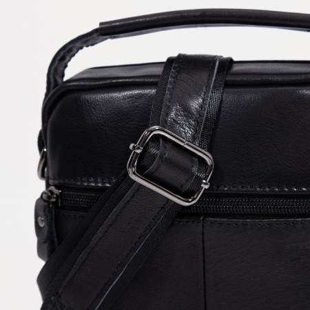 Male bag, Fidelio Largo, black color-3