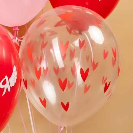 Shar Latex 12 "Valentine", 5 tbsp., 25 pcs., Mix-3