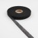 Adhesive tape thread in oblique, 15 mm × 100 m, black color