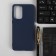 PERO case for the Samsung A33 phone, silicone, blue