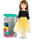 Aniko doll, Trinity Dolls, yellow skirt, black T -shirt
