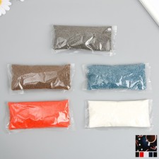 Set of colored sand No. 5, 5 colors, 100 g each