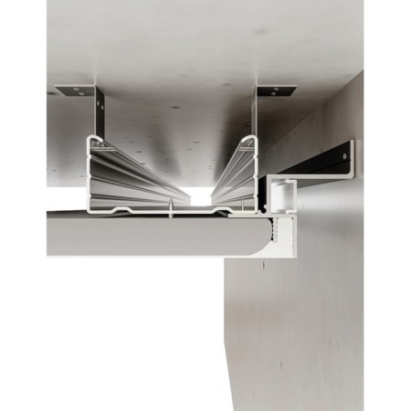 Shadow profile for ceilings made of drywall Arte Lamp GAP A610206, 4.5x200x4.2 cm, black-3