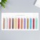 Surgut for printing with wick "multi -colored" set 12 pcs 14.8x37 cm
