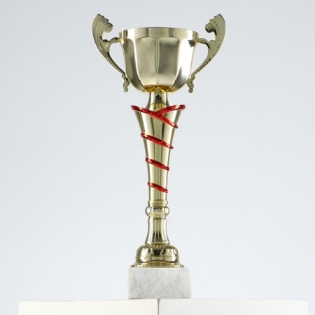 Cup 140C, award figure, gold, a stone, 28 × 13.5 × 6 cm.-1
