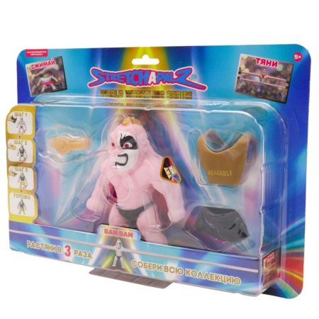 Figure-jerk-shaped fighter StretChapalz, with accessories, 14 cm-2