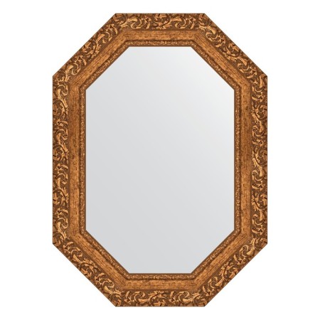 Mirror in the baguette frame, bronze vignette 85 mm, 55x75 cm