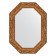 Mirror in the baguette frame, bronze vignette 85 mm, 55x75 cm