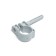 Clamp for the pipes. Mont. with a nail 16x6x35 mm, 50 pcs