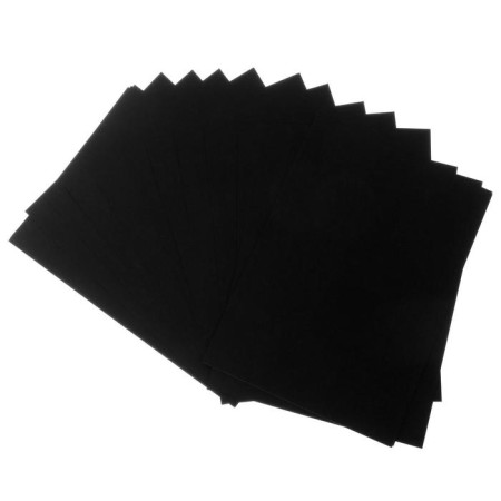 A4, Devente pastel paper, set of 20 sheets, 160 g/m2, black, in the package-2