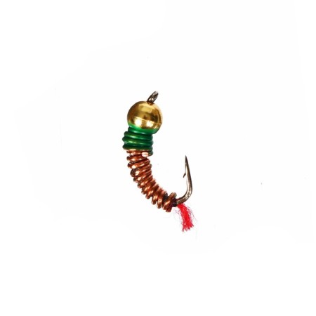 Mormyshka tungsten Marlin’s forest, 3.5 mm, 0.45 g, red 14, color gold, 15 pcs