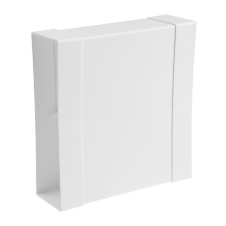 Zein tee, rectangular, 60 x 204 mm, ventilation, with the transition to a round channel d = 125 mm-3