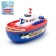 Children's ship "Fire boat", works from batteries, splashes water