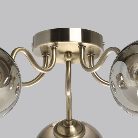 Alpha chandelier, size 66x22x66 cm, 300W 5xe27-6