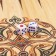 Wooden backgammon with checkers "Persian", board game, 40 x 40 cm