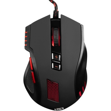 Mouse call 806G black/red optical (3200DPI) USB (8but)-6