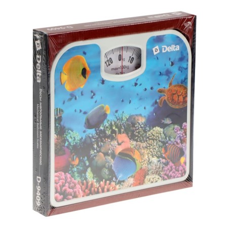 Floor scales delta d-9409, mechanical, up to 130 kg, drawing "Underwater World"-1