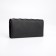 Women's wallet on magnets, black color