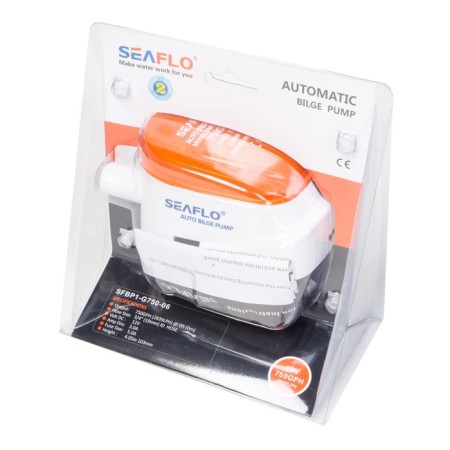 Dudging pump SEAFLO SFBP1-G750-06 hold, electric, under the pipe 19 mm, 12V-2