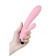 Pulsator and vibrator with heating function Eromantica EVA, silicone, pink, 20 cm