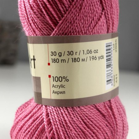 Yarn "etamin" 100% acrylic 180m/30g (441)-3