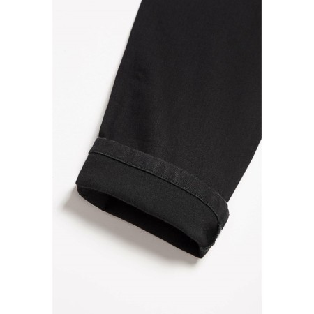 Women's jeans with the effect "Instant Correction of the abdomen" CONTE ELEGANT, size S, Black color-7
