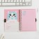 Notebook on the lock “Fluffy Secrets”, A6, 50 sheets.