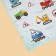 Paper stickers "cars", 11 x 16 cm