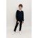 Jumper for boys, height 110-116 cm, dark blue color