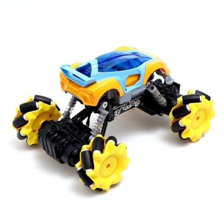 Radio -controlled jeep Drift, 4WD, drift, works on the battery, yellow color-2