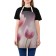 Apron kitchen with a photocrint "Tenderness at dawn", adjustable, size OS