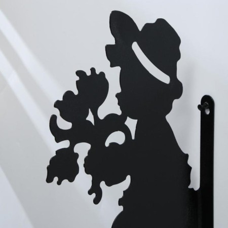 Kashpo bracket, 25 cm, “Boy with flowers”, Greengo-8
