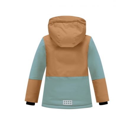Ski costume for a boy, height 116 cm, brown color-2