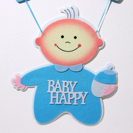 Decorative decoration (suspension) "Baby Happy Boy" 32x32x52 cm-4