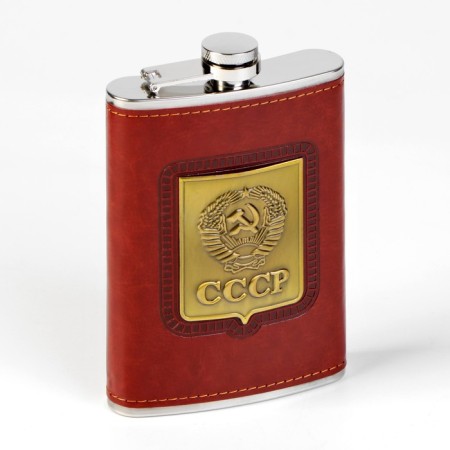 Gift set 6 in 1 "USSR": Flyage 270 ml, 4 piles 30 ml, funnel-2