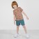 Shorts for boys, height 146 cm, sea wave color