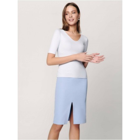 Female top in the ruttel CONTE ELEGANT, size XL, color Light Blue-1