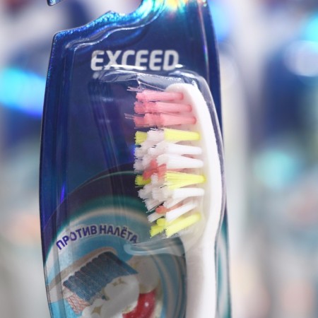 Rendall Exched toothbrush, soft, mix, 1 pc.-1