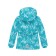 Ski costume for a girl, height 98 cm, turquoise color