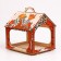 Wooden birdhouse - bird feeder "birds"