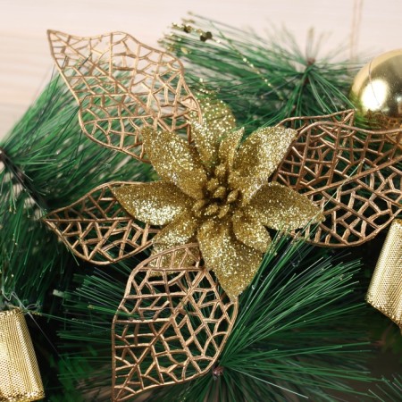 New Year's Wreath D-40 cm "Golden Baltics"-1